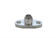 Oil Drain Flange w/ integrated -10AN Fitting (for T3/T4 and GT40-GT55 Turbos)