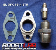 BL T6/Large Frame Turbo Oil Fitting Kit (Srandard NPT Drain Flange)