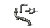 Corsa 15-16 Ford Mustang 3in Downpipe with 200 Cell Catalytic Converter