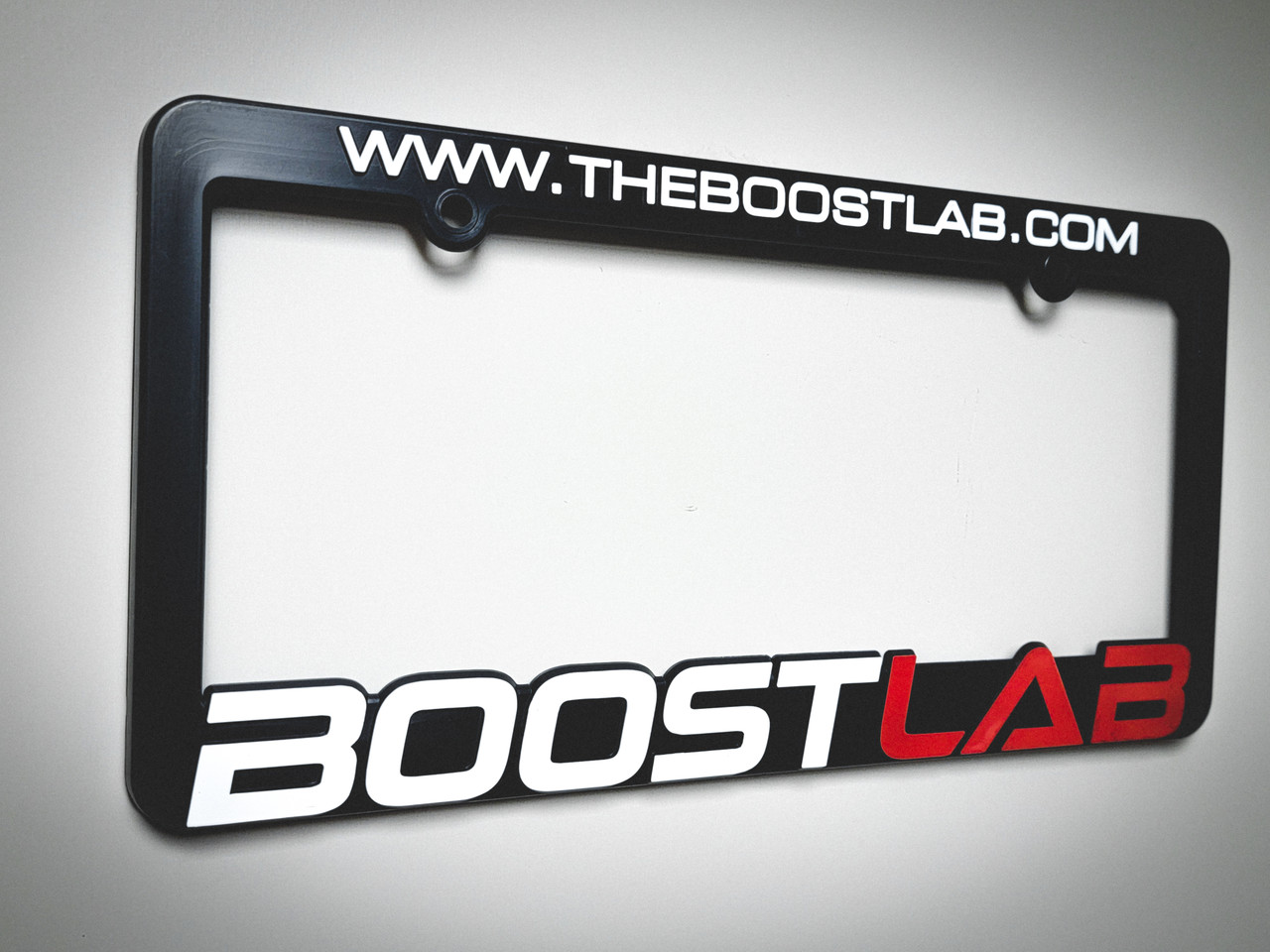 MULTI-COLOR powered by TURBO DIESEL license plate frame for any Turbocharged cars