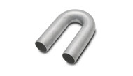 Vibrant 2.5in O.D.Tight Radius 180 Degree U-Bend Stainless Tubing