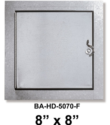 BA-HD-5070-F, Front View, Access Panel