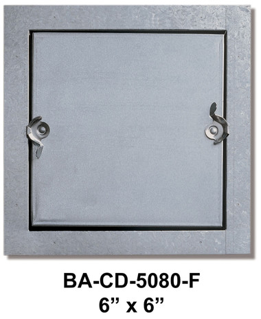 BA-CD-6080-F, Front View, Access Panel