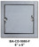 BA-CD-6080-F, Front View, Access Panel