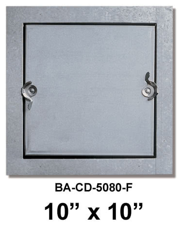 BA-CD-5080-F, Front View, Access Panel