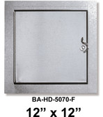 BA-HD-5070-F, Front View, Access Panel