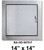 BA-HD-5070-F, Front View, Access Panel