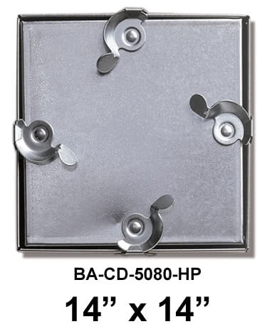 BA-CD-5080-HP, Front View, Access Panel