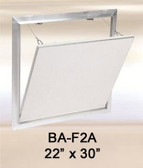 22" x 30"  Drywall Inlay Access Panel with Fully Detachable Hatch
