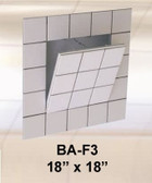 18" x 18" Drywall Inlay Access Panel for Tiling