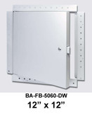 12" x 12" Fire Rated Un-Insulated Access Door with Flange for Drywall