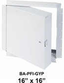 16" x 16" - Drywall Access Door BA-PFI-GYP, Front View, Access Panel