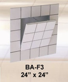 24" x 24" Drywall Inlay Access Panel for Tiling