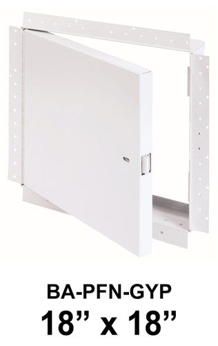 18" x 18" - Drywall Access Door BA-PFN-GYP, Front View, Access Panel