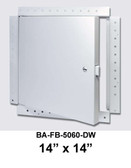 14" x 14" Fire Rated Un-Insulated Access Door with Flange for Drywall