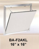 16" x 16" Drywall Inlay Air/Dust resistant Access Panel with detachable hatch