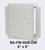 8" x 8" Fire Rated Insulated Access Door with Flange for Drywall