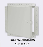 10" x 10" Fire Rated Insulated Access Door with Flange for Drywall