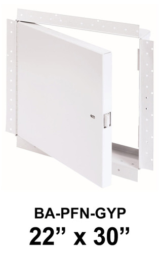 22" x 30" - Drywall Access Door BA-PFN-GYP, Front View, Access Panel