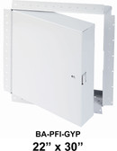 22" x 30" - Drywall Access Door BA-PFI-GYP, Front View, Access Panel