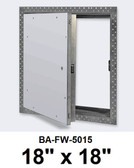 18" x 18" Fire Rated Un-Insulated Recessed Door for Drywall