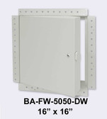 16" x 16" Fire Rated Insulated Access Door with Flange for Drywall