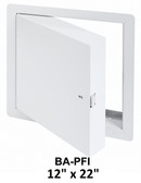 12" x 22" - Fire Rated Insulated Access Door with Flange