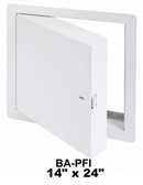 14" x 24" - Fire Rated Insulated Access Door with Flange