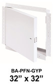 32" x 32" - Drywall Access Door BA-PFN-GYP, Front View, Access Panel