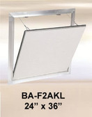 24" x 36" Drywall Inlay Air/Dust resistant Access Panel with detachable hatch