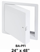 24" x 48" - Fire Rated Insulated Access Door with Flange