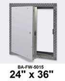 24" x 36" Fire Rated Un-Insulated Recessed Door for Drywall