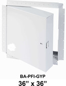 36" x 36" - Drywall Access Door BA-PFI-GYP, Front View, Access Panel