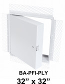 BA-PFI-PLY, Front View, Access Panel