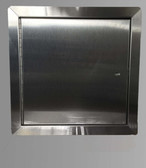 22" x 22" - Fire Rated Insulated Access Door with Flange - Stainless Steel