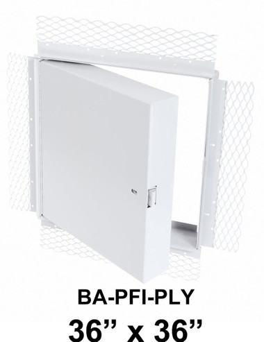 BA-PFI-PLY, Front View, Access Panel