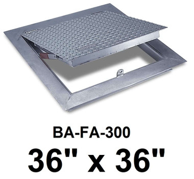 BA-FA-300, Front View, Access Panel