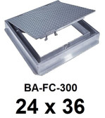 BA-FC-300, Front View, Access Panel