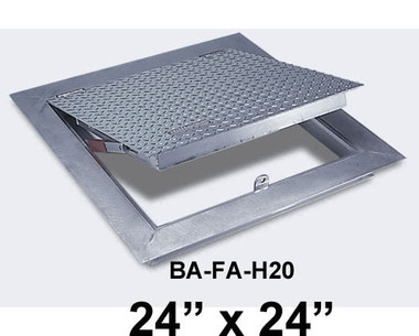 BA-FA-H20, Front View, Access Panel