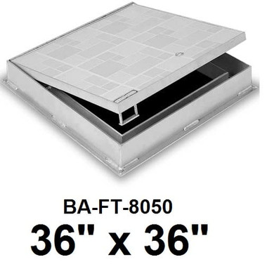 BA-FT-8050, Front View, Access Panel