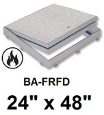 24" x 48" Fire Rated Floor Hatch