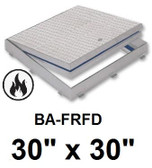30" x 30" Fire Rated Floor Hatch