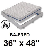 36" x 48" Fire Rated Floor Hatch