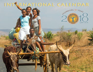 Weekly markets in the small villages of central Madagascar are exciting events, a chance to socialize as well as to do business. Headed home from market with their oxcart loaded with huge sacks of recently shorn wool, these young women happily celebrate a successful day of buying and selling—and fun.