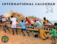 This year’s cover photo of Senegalese villagers working together to pull their heavy boat ashore echoes the work of Peace Corps Volunteers (PCVs) around the world AND the effort it takes to pull together and bring you this calendar every year. Published annually since 1988 by the Returned Peace Corps Volunteers (RPCVs) of Madison, Wisconsin, the International Calendar shines a light on and celebrates the rich diversity of the world. It is the cornerstone of the “Third Goal” efforts of the Madison-area RPCVs: to help Americans understand the peoples and cultures of other countries.
 
International Calendar researchers consult solar, lunar, and astronomical calendars to determine the dates of important events each year. From holy days to important civic dates to local market days, the International Calendar is rich in information and cultural diversity. You’ll find demographic information for each featured country, as well as suggested recipes, films, books, and music to explore. For lists of current and past suggestions, click on the "Cultural Resources" button or check out our "Educator Resources".