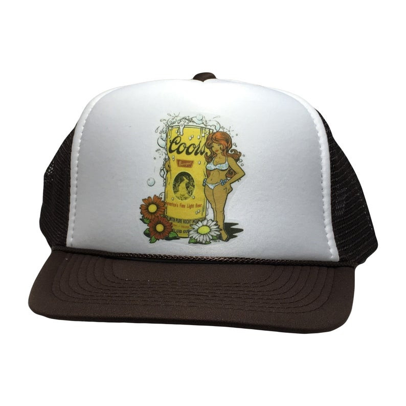 70s Coors Beer Hat, 70s Coors Trucker Hat, Coors Beer Hat, Mesh Hat, Coors  Hat, Beer Hat, Trucker Hat