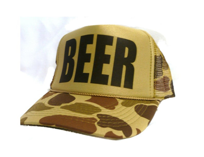 Beer Hat, Beer Trucker Hat, Beer, Mesh Hat, Trucker Hat, Snap Back Hat