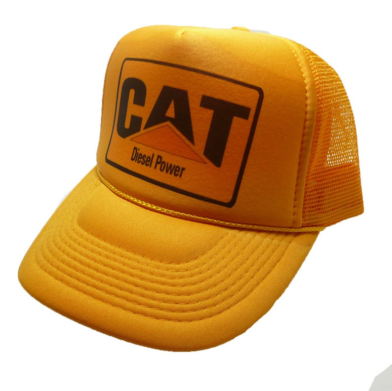 Cat Diesel Power Tractors Trucker Hat, Cat Diesel Power Tractors Hat