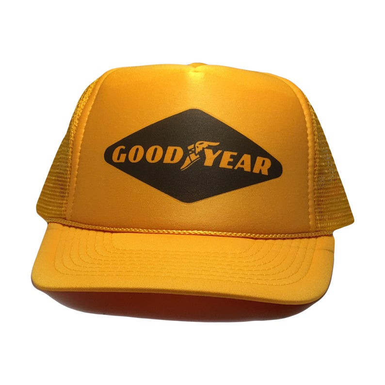 Goodyear Trucker Hat, Goodyear Hat, Goodyear, Trucker Hat, Mesh Hat, Snap  Back Hat