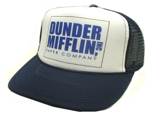 dunder mifflin trucker hat